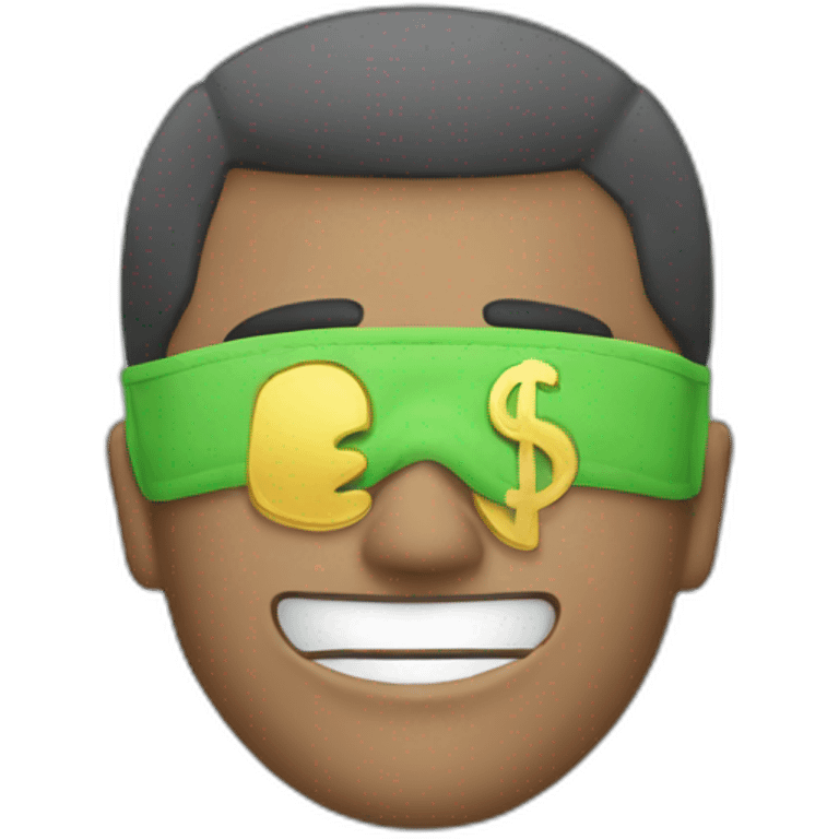 man-mask-bag-of-money emoji