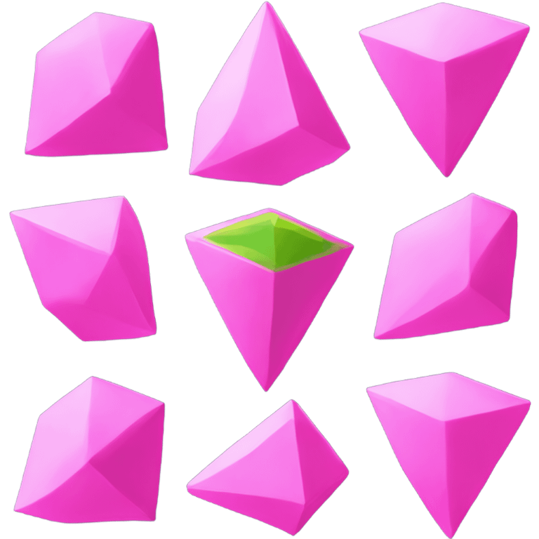 The Sims 4 plumbob pink emoji