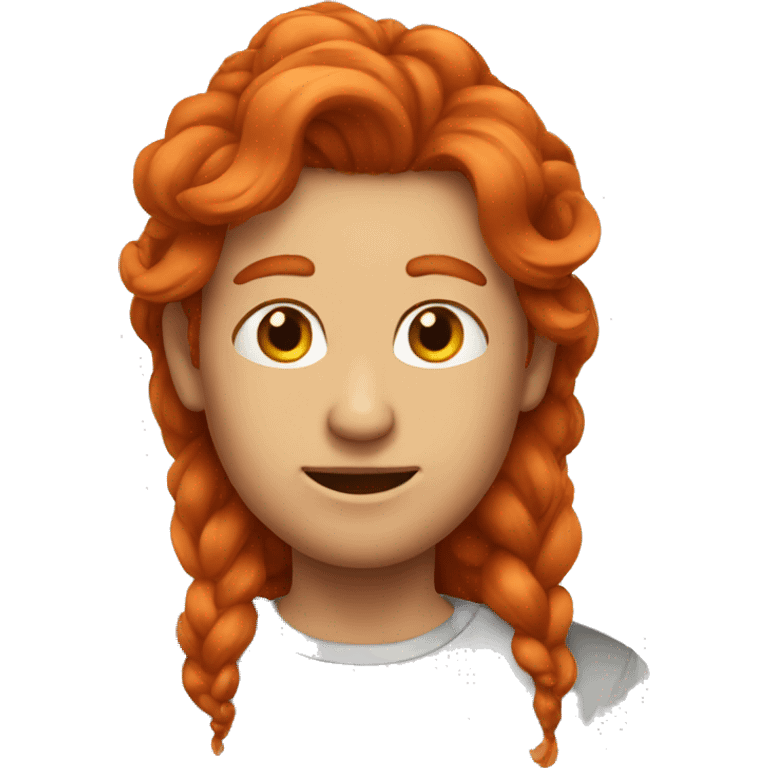 The red-haired mainkoon emoji