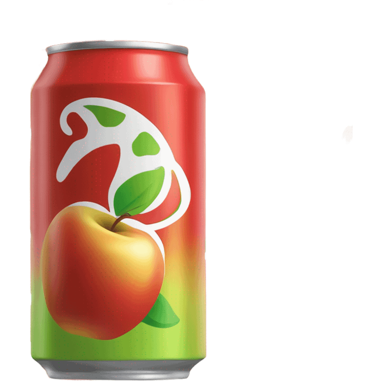 Baked Apple boar Energy Drink can  emoji