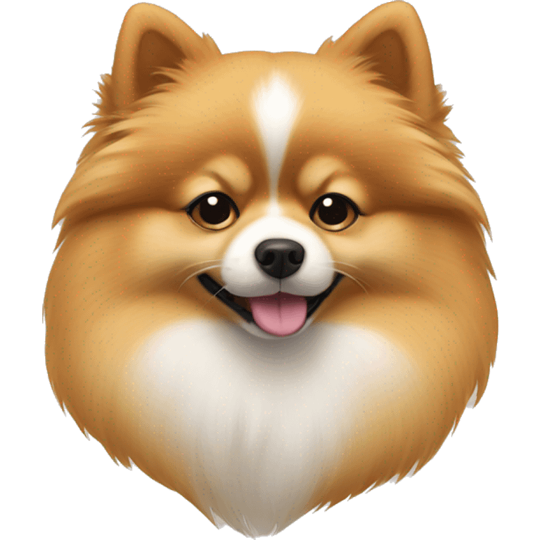 Sleep Pomeranian spitz  emoji