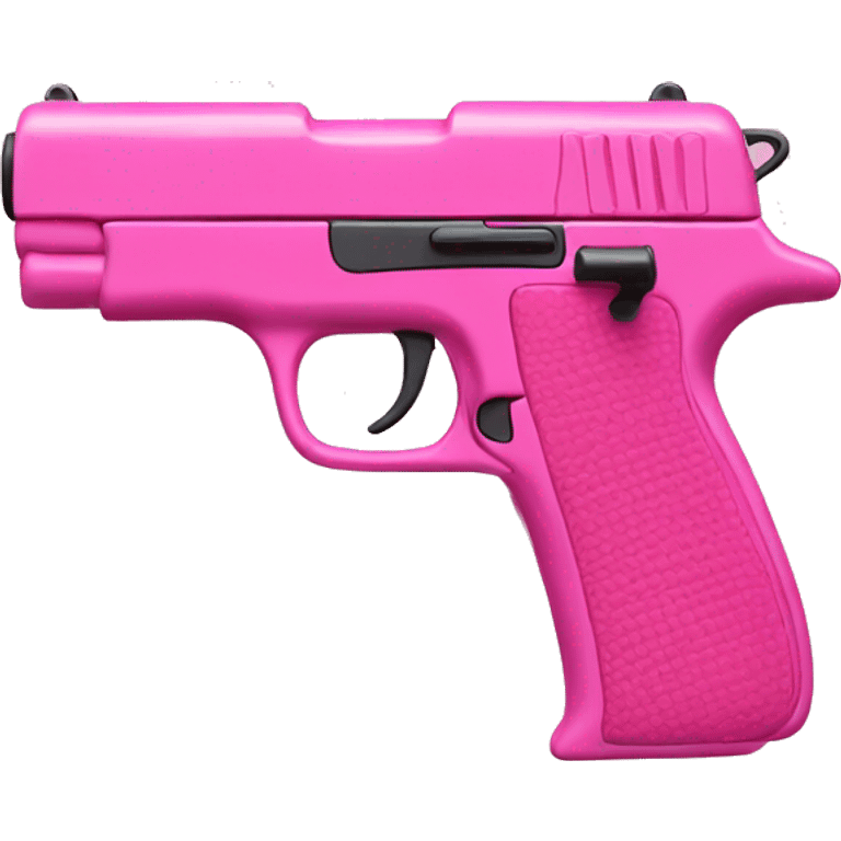 pink gun emoji