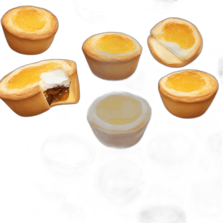 pastel de nata emoji