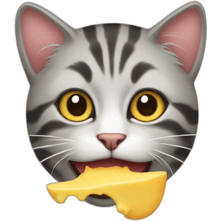 cat eat emoji