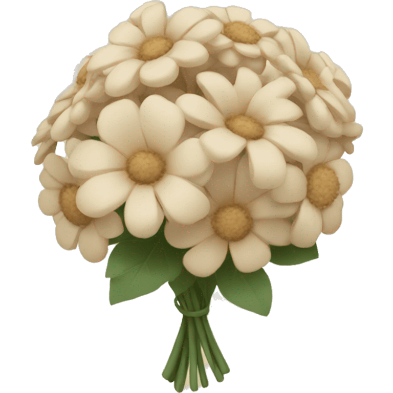 beige floral boquet emoji