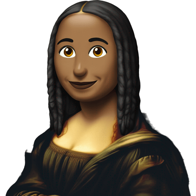 the Mona Lisa emoji