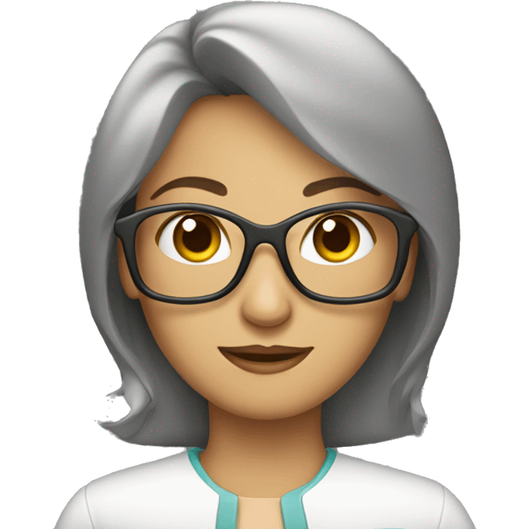 a women computer ingeneer emoji