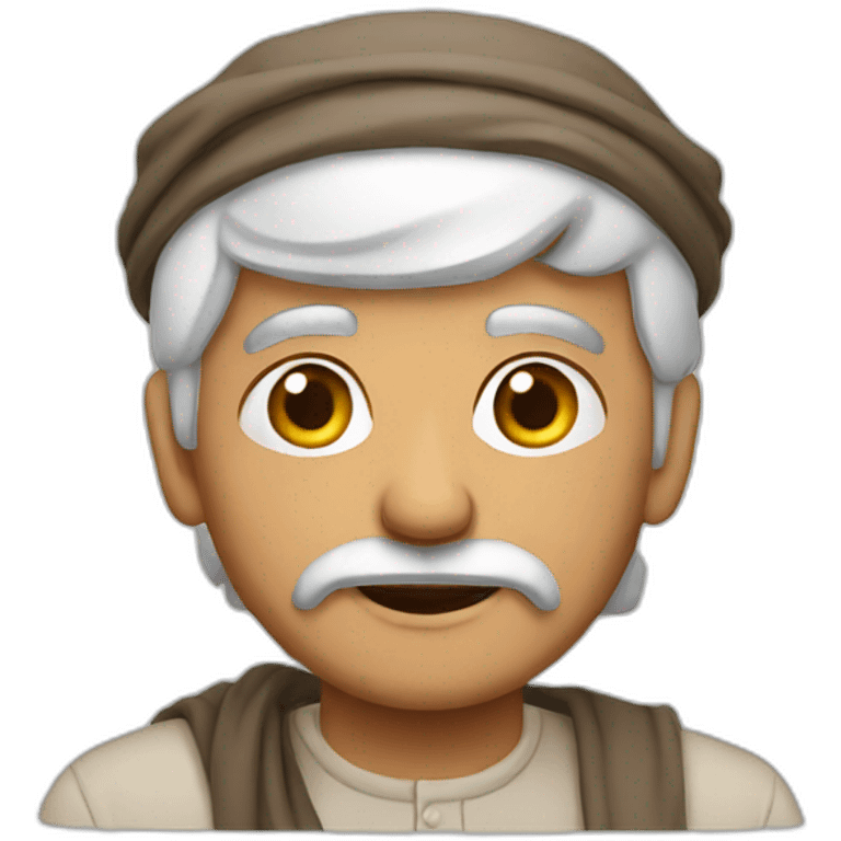 arab old man emoji