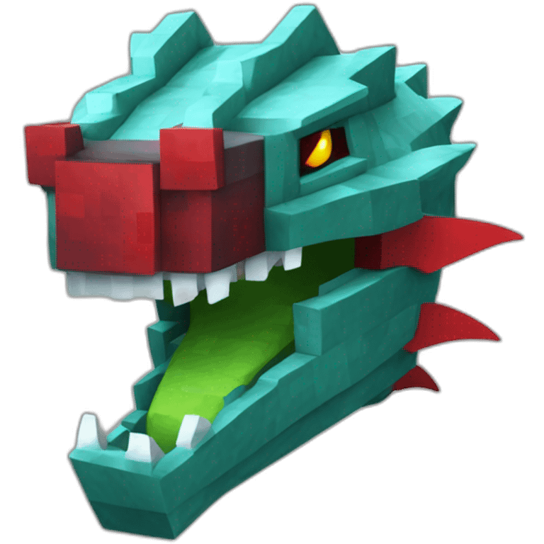 head hat crania lRed dragon Minecraft delegate emoji