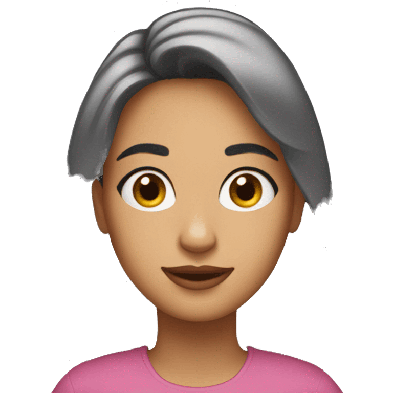 Uma linda mulher  emoji