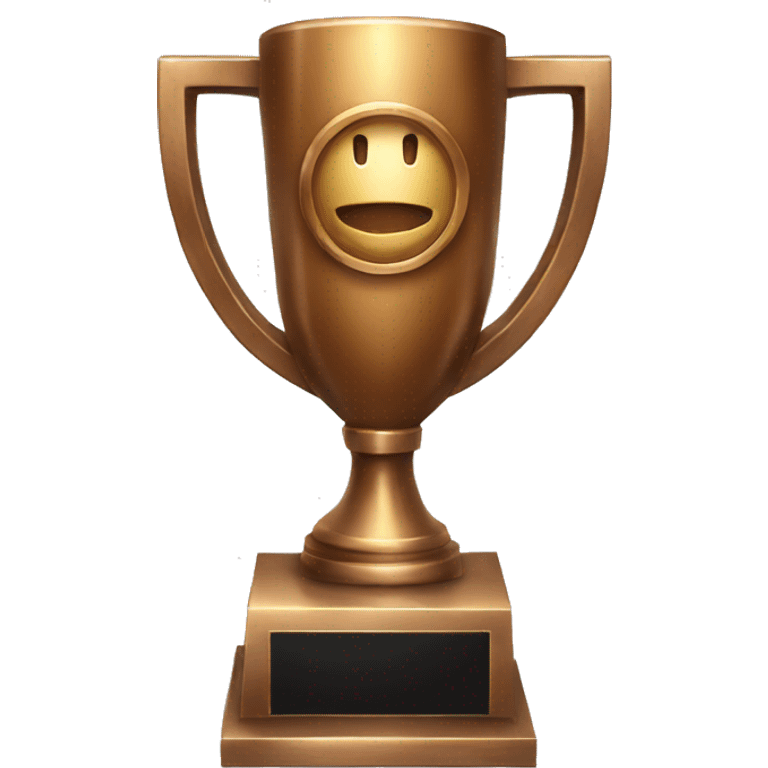 bronze trophy emoji