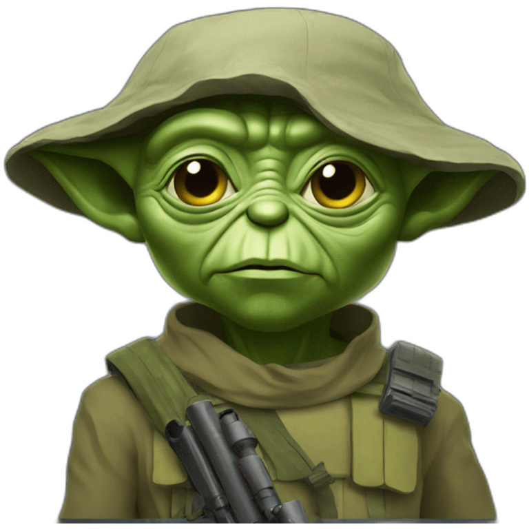 Ukraine army Yoda emoji