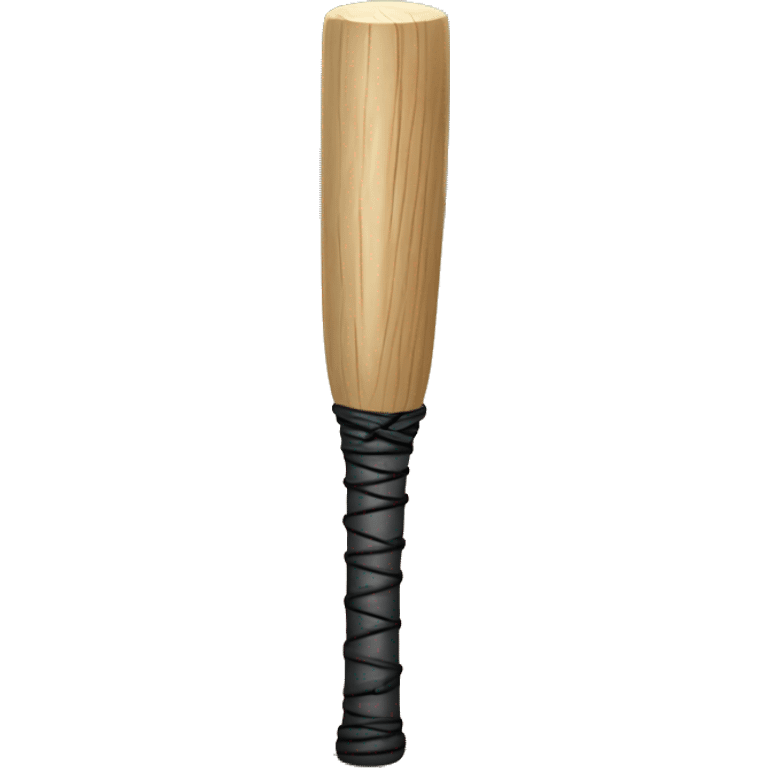 barbed wire wrapped around baseball bat fully emoji