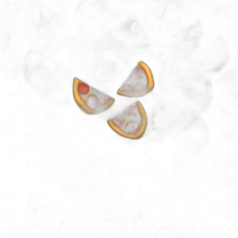 3D pizza emoji