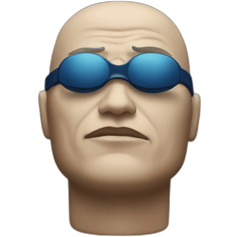 morpheus showing red and blue pill emoji