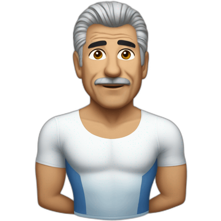 Phil Leotardo in a leotard emoji