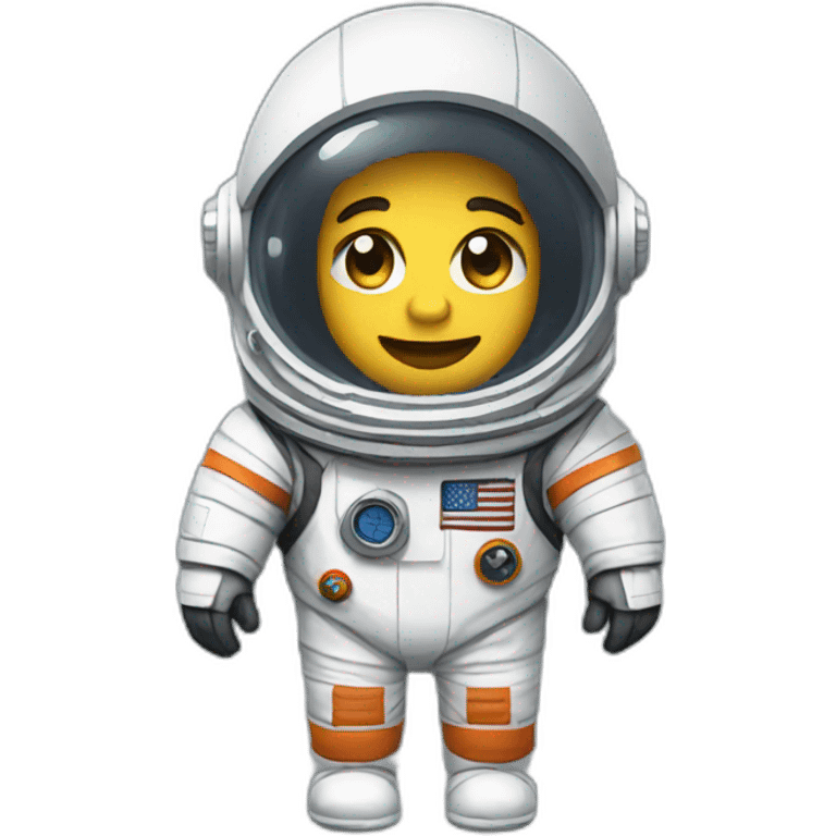 Pixel Astronaut emoji