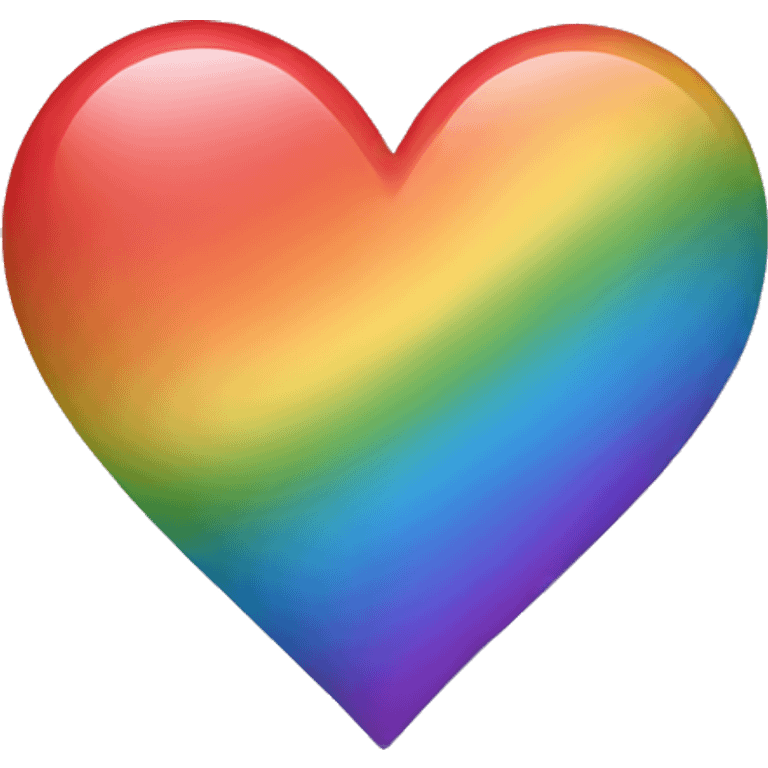 Rainbow Heart  emoji