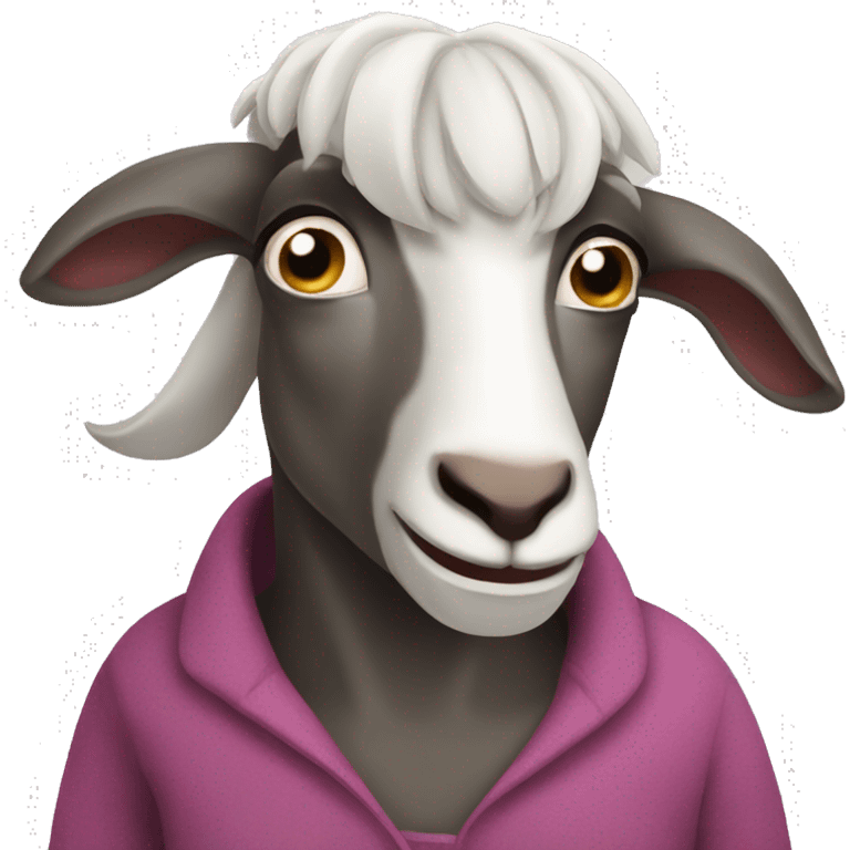 angry nanny-goat emoji