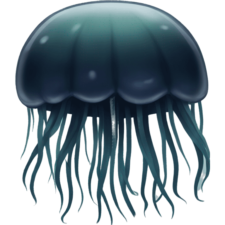 Black jellyfish emoji