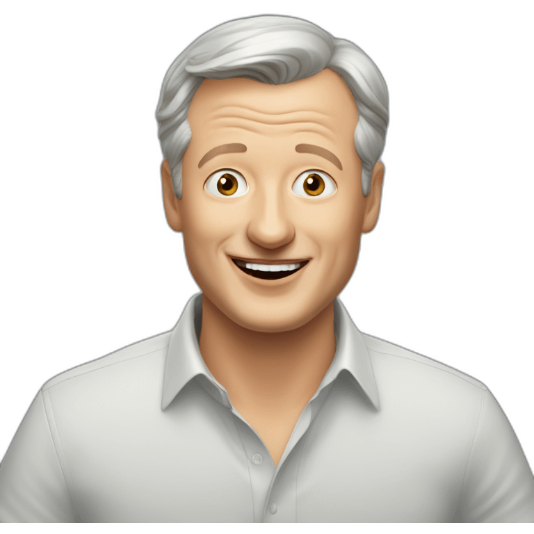 bruno Le Maire qui tire la langue emoji