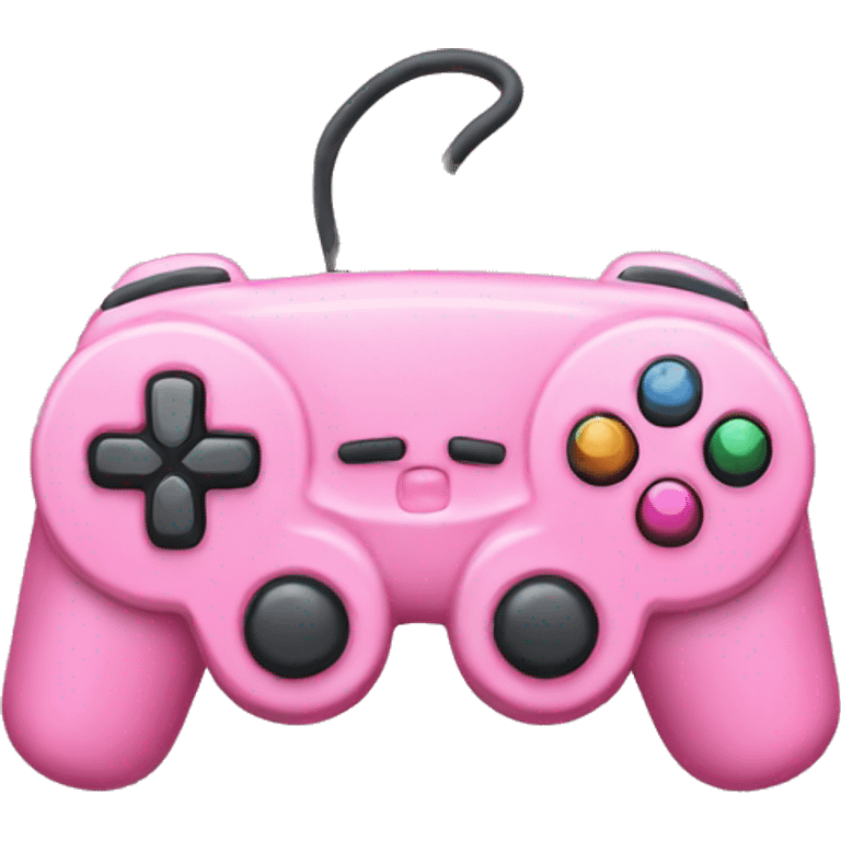 Manette rosa pelose emoji