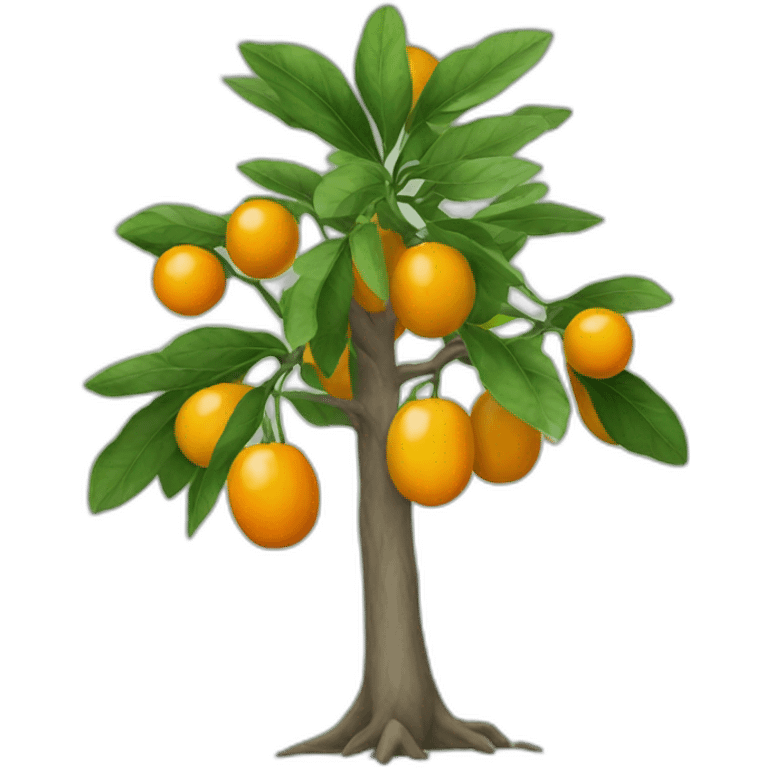 Cumquat tree emoji