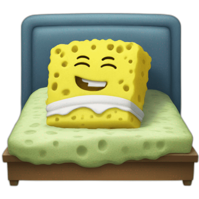 Sponge Bob sleeping emoji