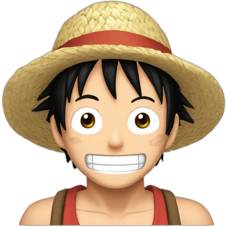 Luffy from One Piece emoji