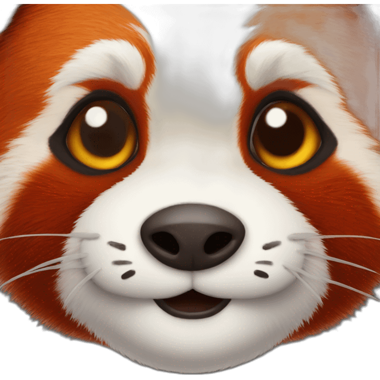 red-panda-with-gray-fur emoji