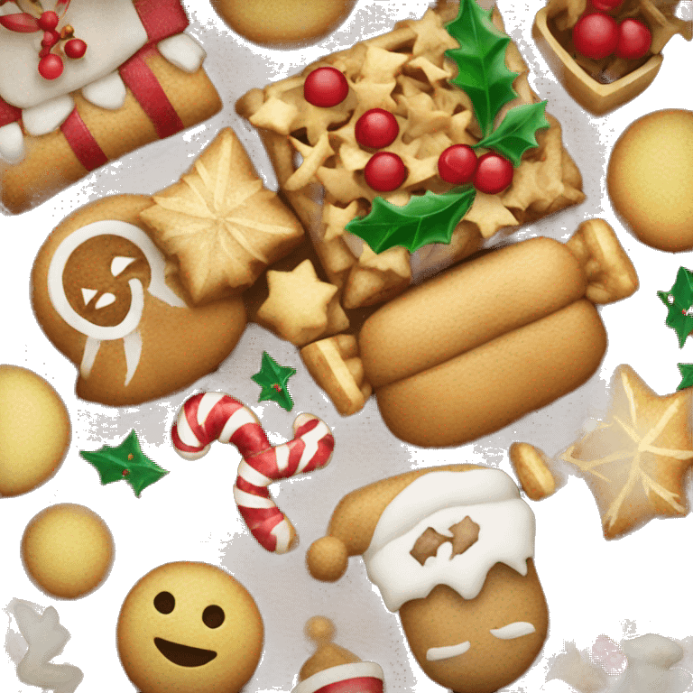 Christmas food  emoji