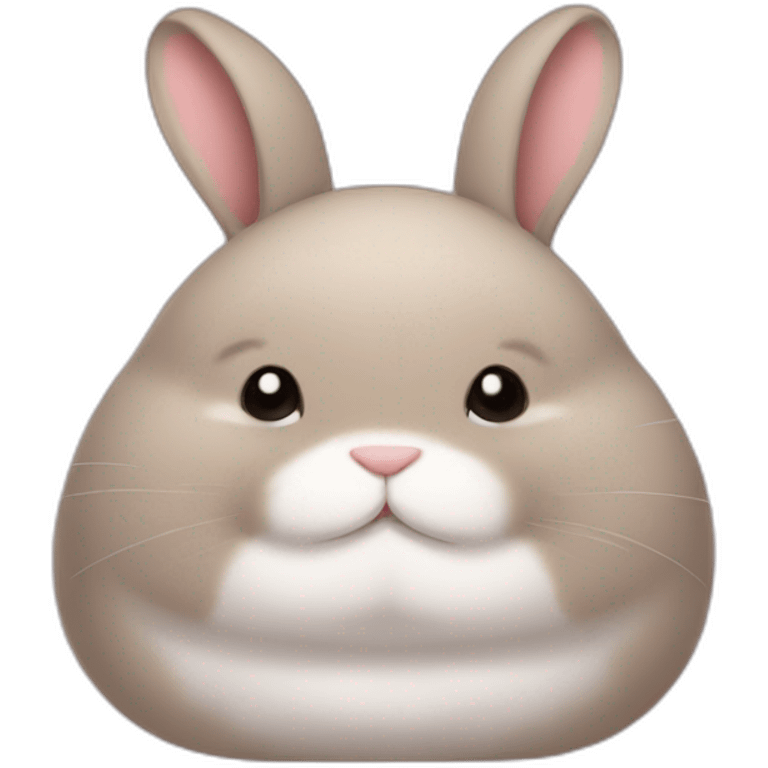 Fat bunny emoji