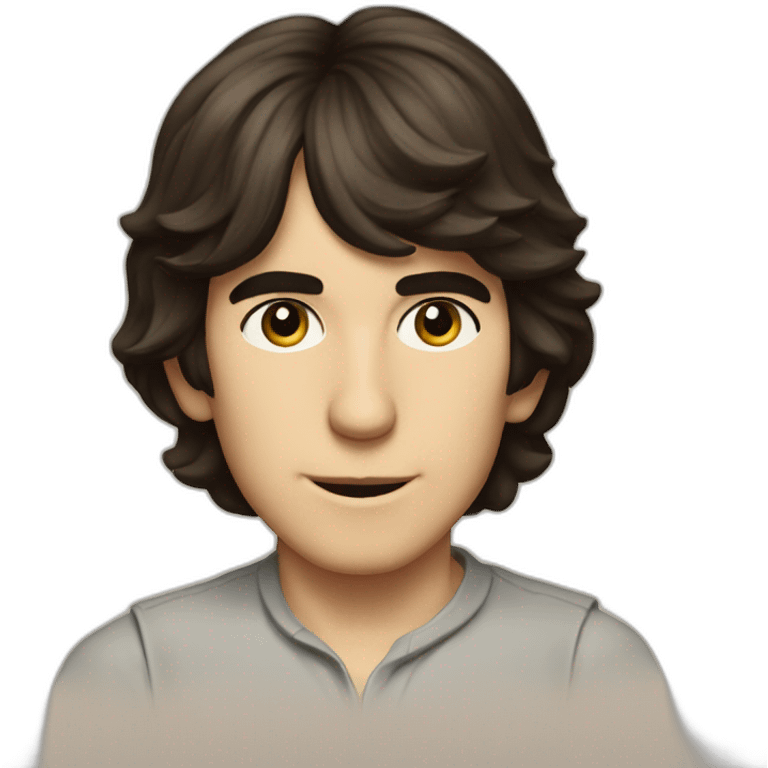 Young George Harrison emoji