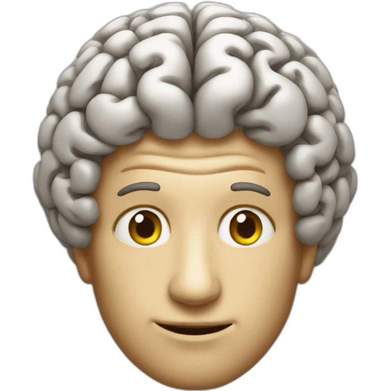 brain man emoji