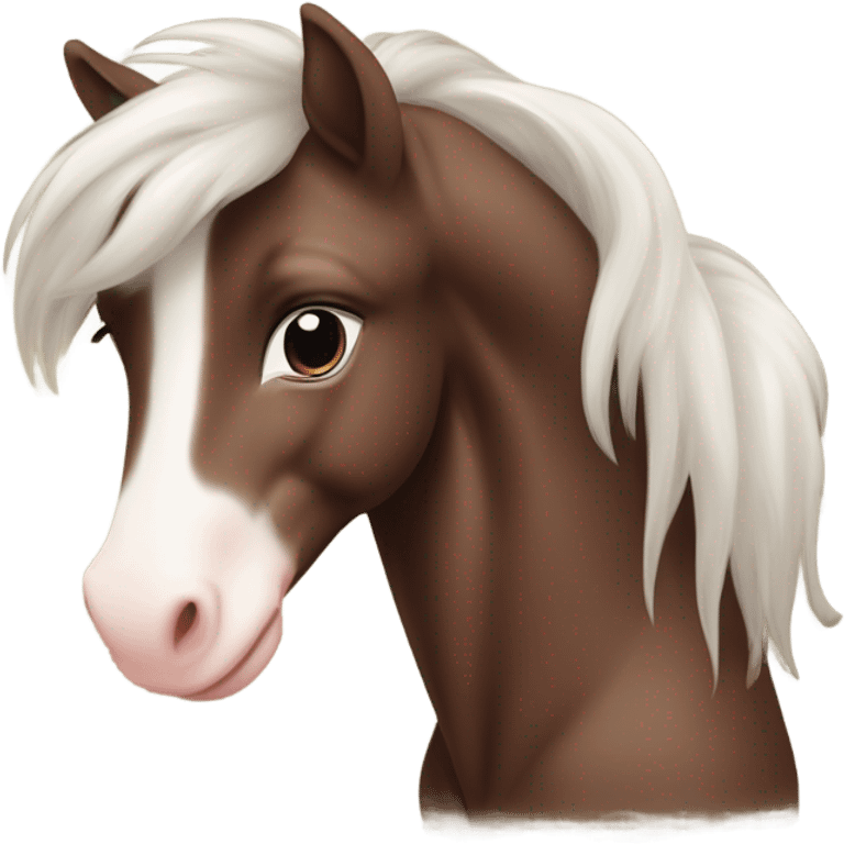 Gypsy vanna Foal Brown emoji