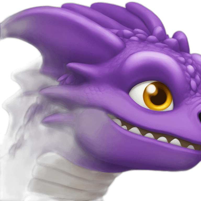 Dragon purple Griff emoji