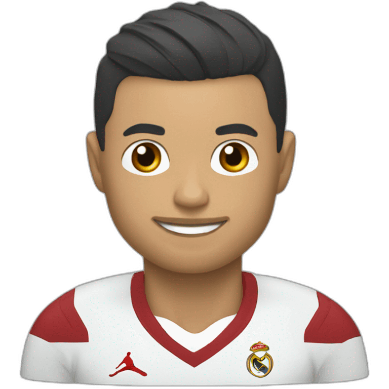 Ronaldo qui fait siu emoji