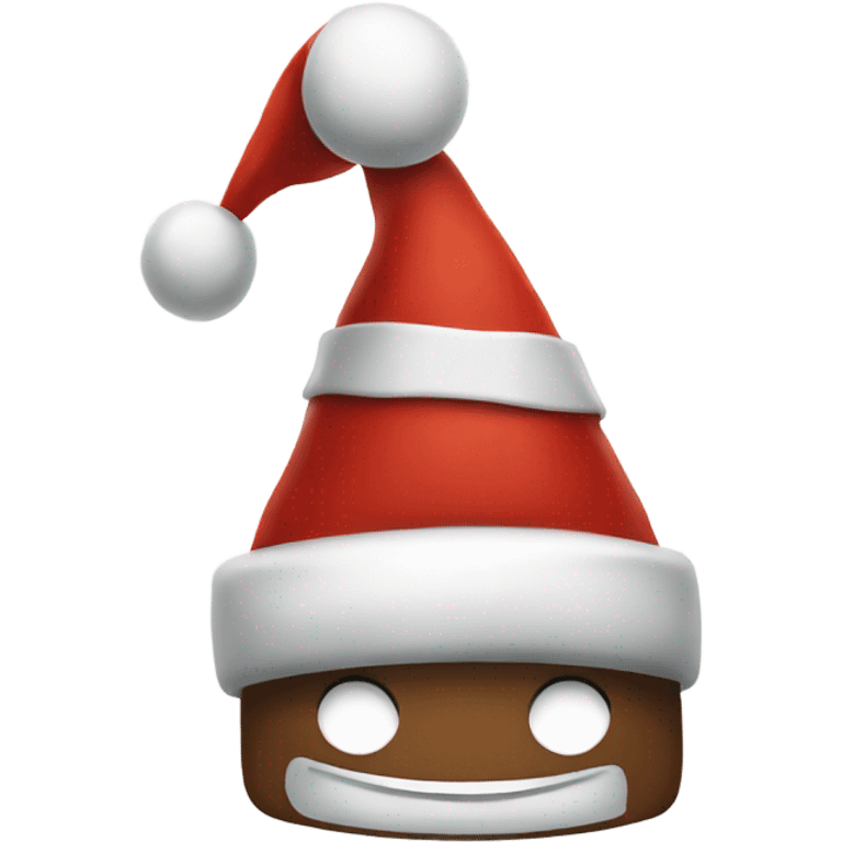 Christmas hats smiling emoji