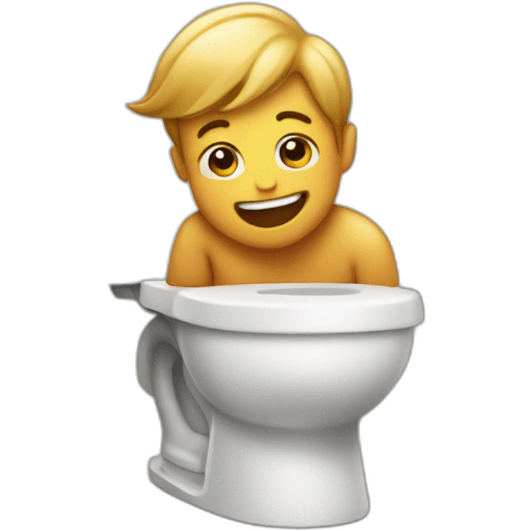 happy-pooping-man emoji