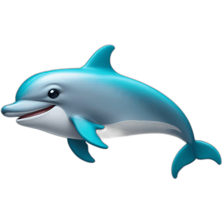 smiling-dolphin emoji