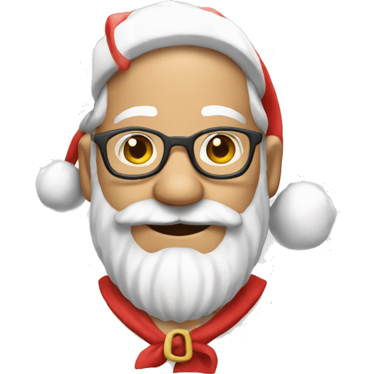 Summertime santa emoji