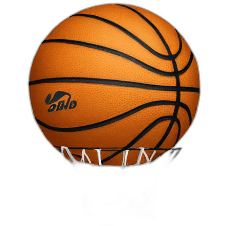 Ballon de basket emoji