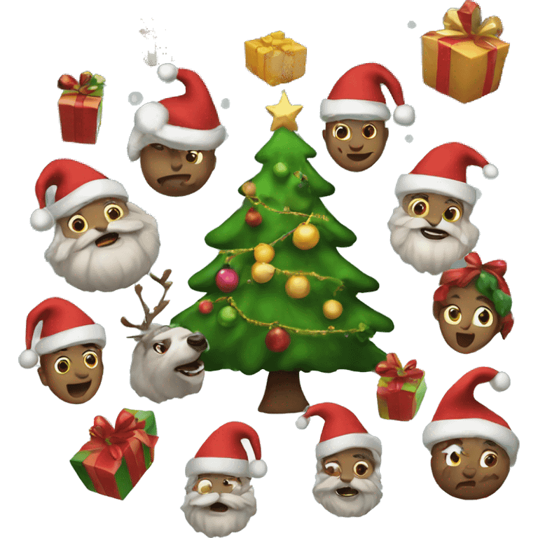 Bolas christmas emoji