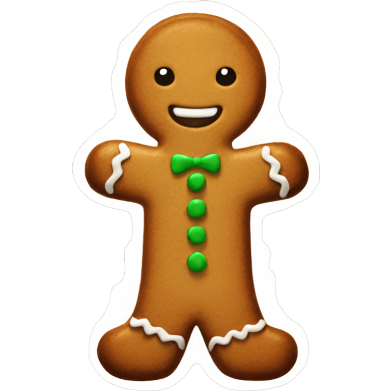 gingerbread cookie emoji