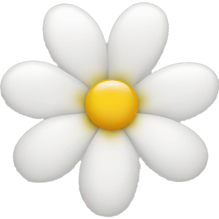 White flower with eleven petals emoji