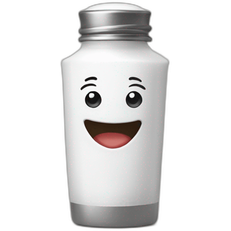 joyful salt shaker with arms emoji