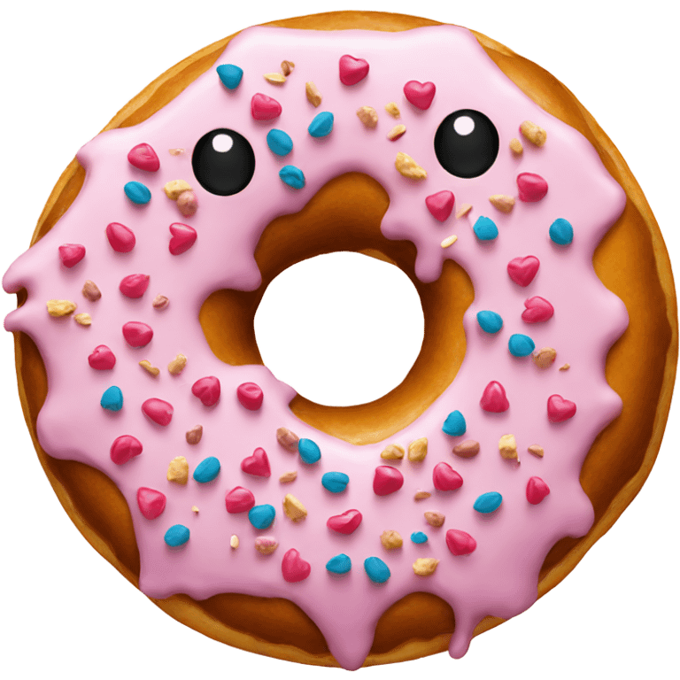 heart donut emoji