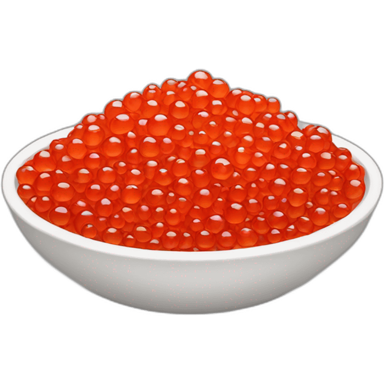 Red caviar  emoji