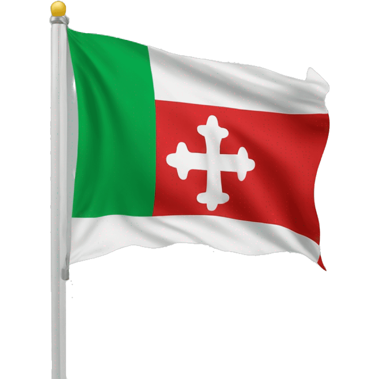 Canton ticino's flag emoji