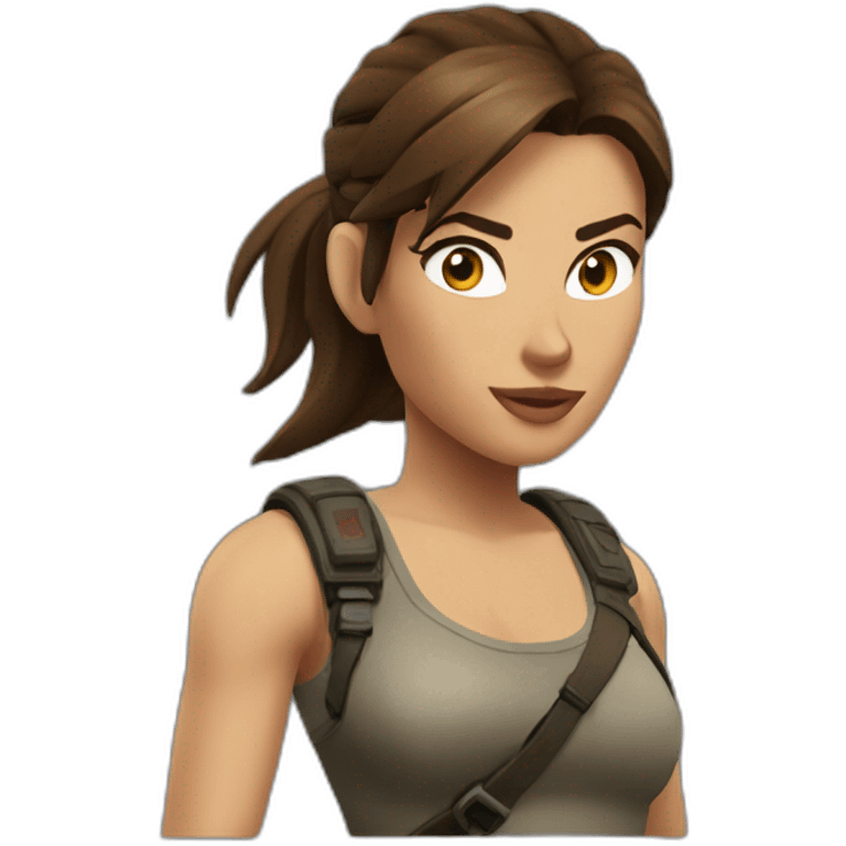 Lara Croft  emoji